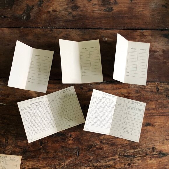 Vtg Bridge Tally Cards Lot 11 Poodle Dog Bride Jokes 1960s Hallmark Gibson New - Picture 11 of 13